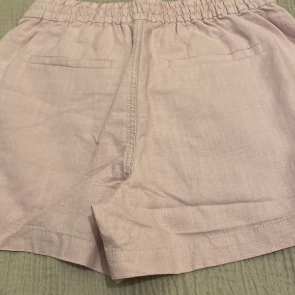 J. Crew Seaside light pink  shorts in linen blend with pockets. Size XXS - Picture 8 of 12